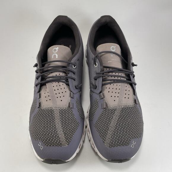 On Cloud 5 Running Shoes Womens Size 10 Shark Pebble Gray Sneakers Low Slip On - Picture 9 of 9